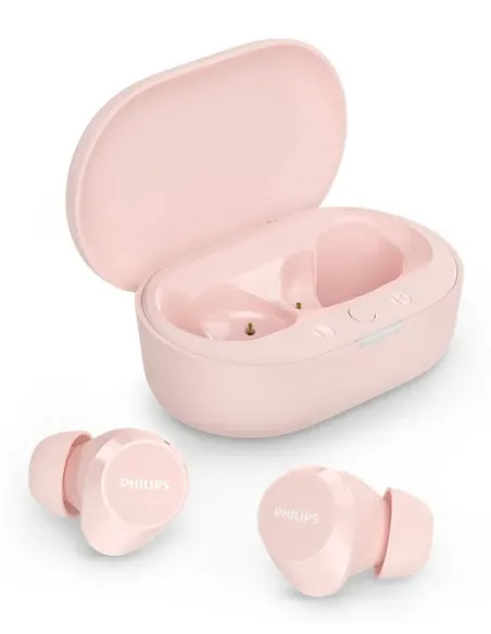Philips TAT1209PK 00 auricular y casco Auriculares True Wireless Stereo (TWS) Dentro de oído Llamadas Música Bluetooth Rosa