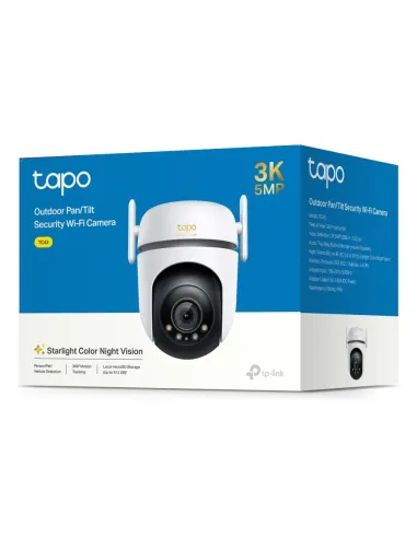 TP-Link Tapo TC43(EU) V2 Esférico Cámara de seguridad IP Interior y exterior 2880 x 1620 Pixeles Techo Pared Poste