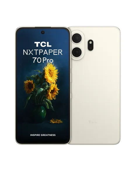 TCL 70 NXTPAPER Pro 17,5 cm (6.9") SIM doble Android 16.0 5G USB Tipo C 8 GB 256 GB 5200 mAh Oro