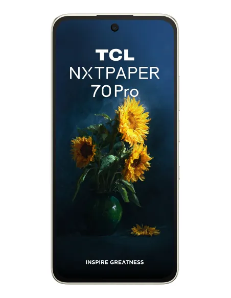 TCL 70 NXTPAPER Pro 17,5 cm (6.9") SIM doble Android 16.0 5G USB Tipo C 8 GB 256 GB 5200 mAh Oro