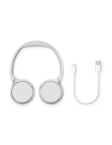 Philips 4000 series TAH4209WT 00 auricular y casco Auriculares Inalámbrico Diadema Llamadas Música Bluetooth Blanco