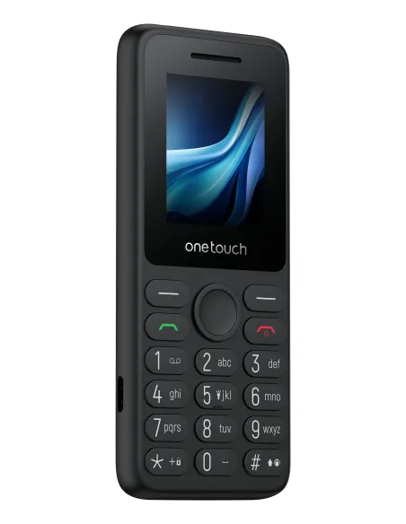 TCL OneTouch 5041 4,57 cm (1.8") 82,8 g Negro Teléfono para personas mayores