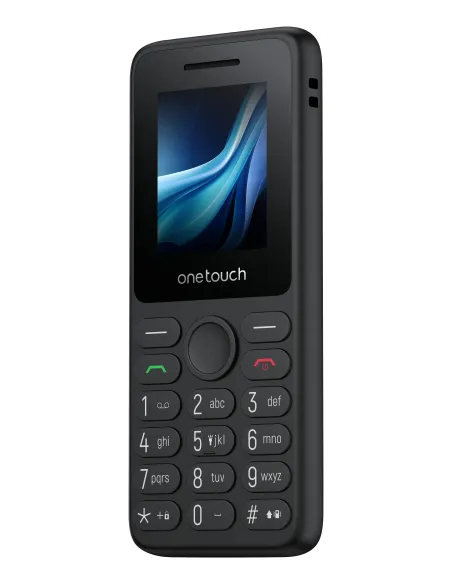 TCL OneTouch 5041 4,57 cm (1.8") 82,8 g Negro Teléfono para personas mayores