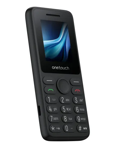 TCL OneTouch 5041 4,57 cm (1.8") 82,8 g Negro Teléfono para personas mayores