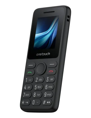 TCL OneTouch 5041 4,57 cm (1.8") 82,8 g Negro Teléfono para personas mayores