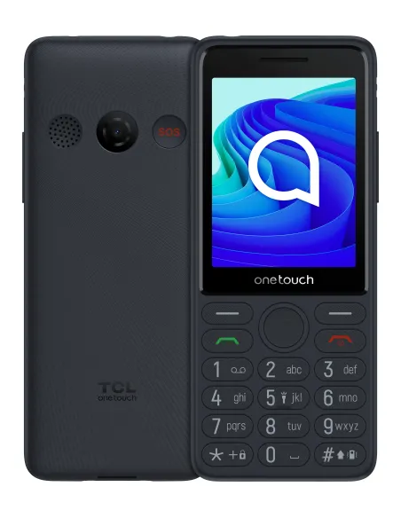 TCL OneTouch 4042S 7,11 cm (2.8") 117 g Negro Teléfono para personas mayores