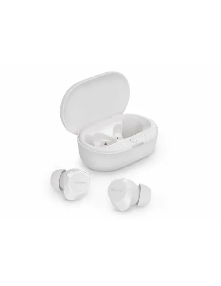 Philips TAT1209WT 00 auricular y casco Auriculares True Wireless Stereo (TWS) Dentro de oído Llamadas Música Bluetooth Blanco