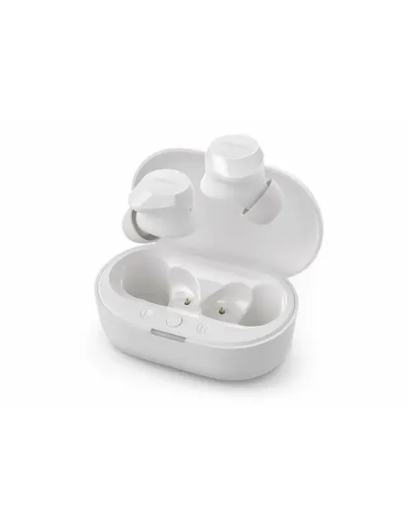 Philips TAT1209WT 00 auricular y casco Auriculares True Wireless Stereo (TWS) Dentro de oído Llamadas Música Bluetooth Blanco