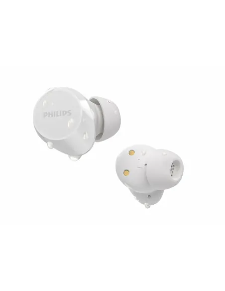 Philips TAT1209WT 00 auricular y casco Auriculares True Wireless Stereo (TWS) Dentro de oído Llamadas Música Bluetooth Blanco