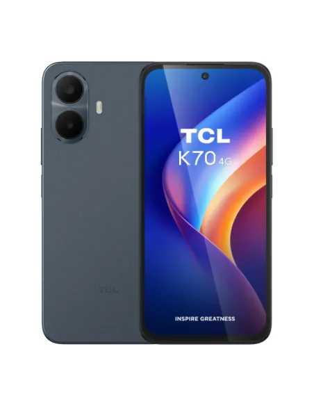 TCL K70 4G 17,3 cm (6.8") Ranura híbrida Dual SIM Android 16.0 USB Tipo C 4 GB 128 GB 5200 mAh Gris