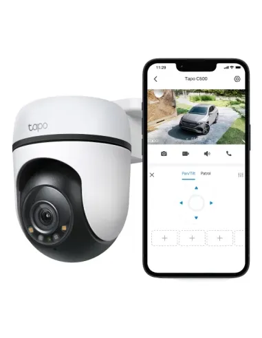 TP-Link Tapo C500 Almohadilla Cámara de seguridad IP Exterior 1920 x 1080 Pixeles Techo Pared Poste