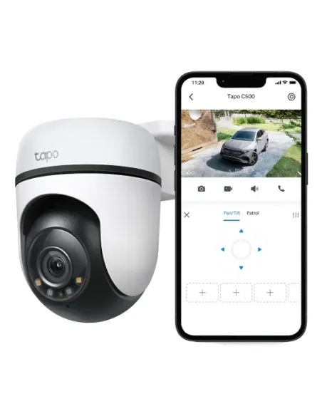 TP-Link Tapo C500 Almohadilla Cámara de seguridad IP Exterior 1920 x 1080 Pixeles Techo Pared Poste