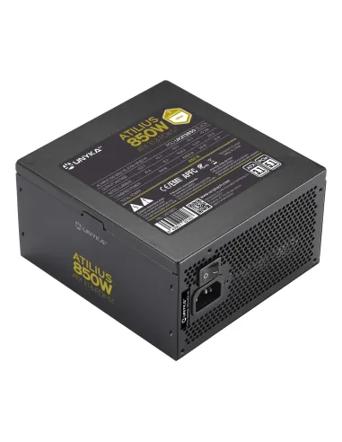 UNYKAch Fuente de Alimentación ATX Atilius 3.1 Black 850W Gold