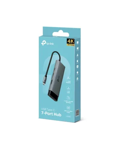 TP-Link UH7020C hub de interfaz USB 3.2 Gen 1 (3.1 Gen 1) Type-C 5000 Mbit s