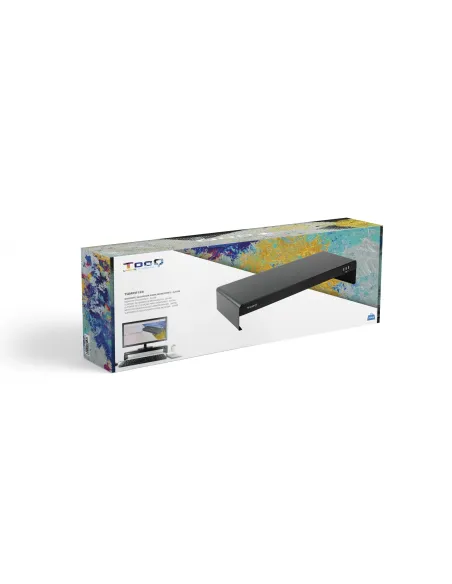 TooQ TQMR0124 soporte para monitor Escritorio Negro