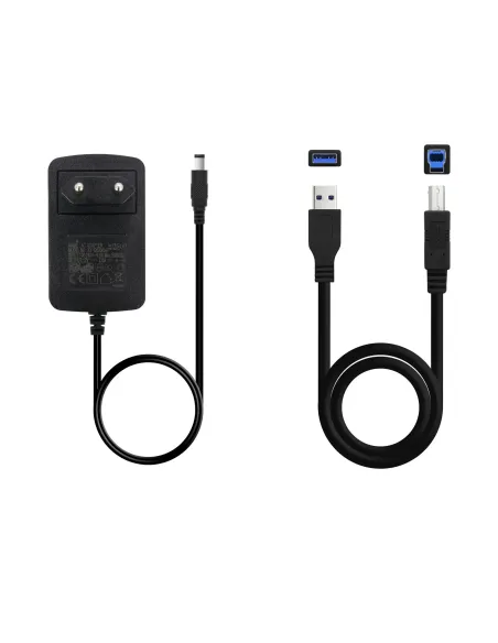 TooQ DOCK STATION SATA 2.5 3.5 A USB 3.0 CLONE OTB NEGRO-BLANCO