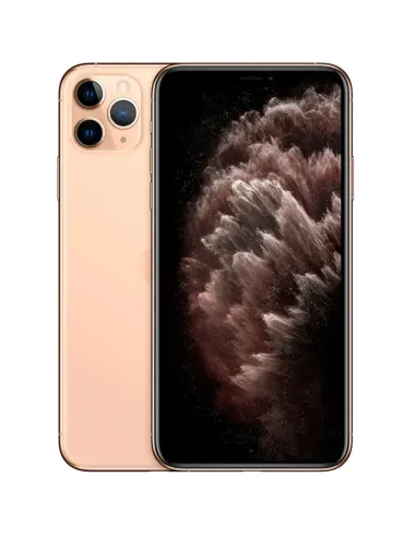 Telefono movil smartphone reware apple iphone 11 pro max gold 256gb 6.5pulgadas - reacondicionado