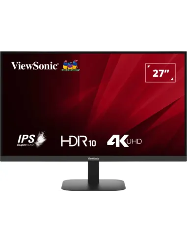 Viewsonic VA VA2708-4K-HD pantalla para PC 68,6 cm (27") 3840 x 2160 Pixeles 4K Ultra HD LED Negro