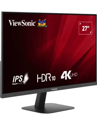 Viewsonic VA VA2708-4K-HD pantalla para PC 68,6 cm (27") 3840 x 2160 Pixeles 4K Ultra HD LED Negro