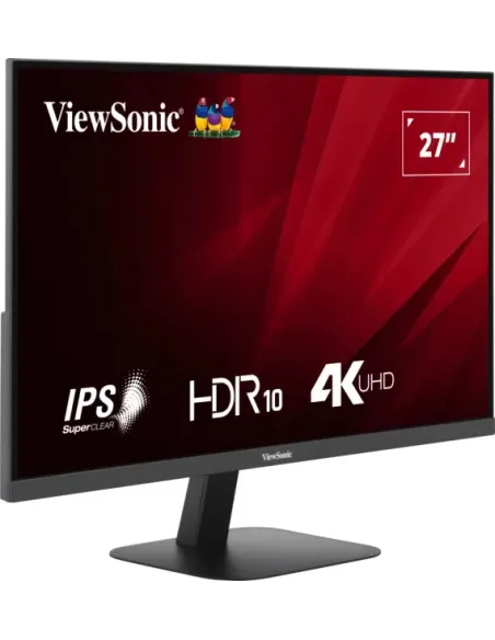Viewsonic VA VA2708-4K-HD pantalla para PC 68,6 cm (27") 3840 x 2160 Pixeles 4K Ultra HD LED Negro