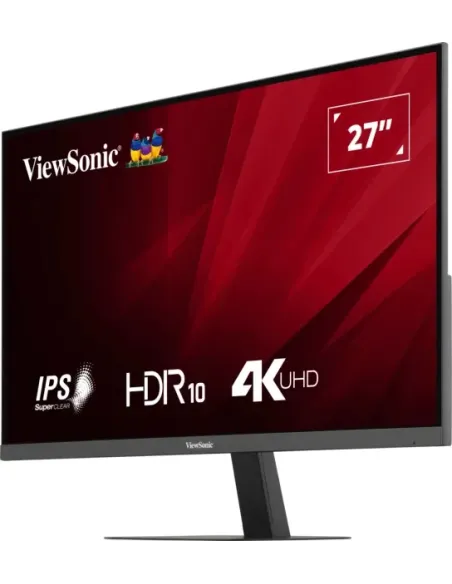 Viewsonic VA VA2708-4K-HD pantalla para PC 68,6 cm (27") 3840 x 2160 Pixeles 4K Ultra HD LED Negro