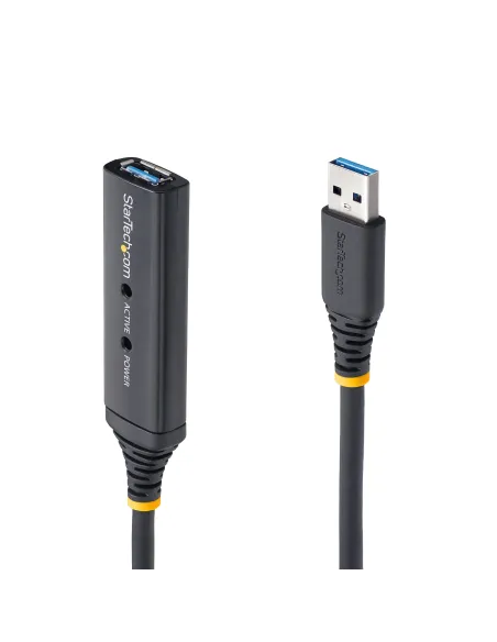 StarTech.com Cable Extensor Alargador USB 3.0 SuperSpeed Activo de 10m - USB A Macho a Hembra - Negro