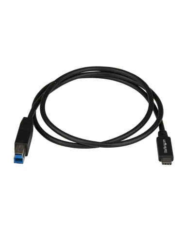 StarTech.com Cable USB-C a USB-B de 1m - USB de 10Gbps - Cable para Datos - USB 3.2 Gen 2 - Cable de Transferencia de Datos USB