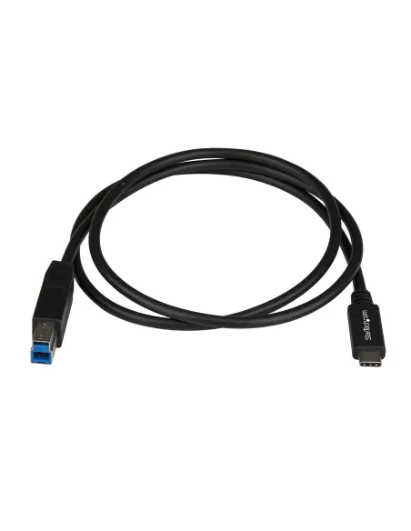 StarTech.com Cable USB-C a USB-B de 1m - USB de 10Gbps - Cable para Datos - USB 3.2 Gen 2 - Cable de Transferencia de Datos USB