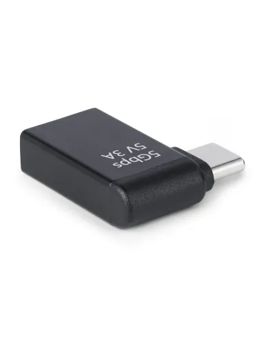 StarTech.com Adaptador Acodado USB-C a USB-A - USB Tipo C - Conversor Compacto USB Tipo C Macho a USB Hembra - Carcasa de Metal