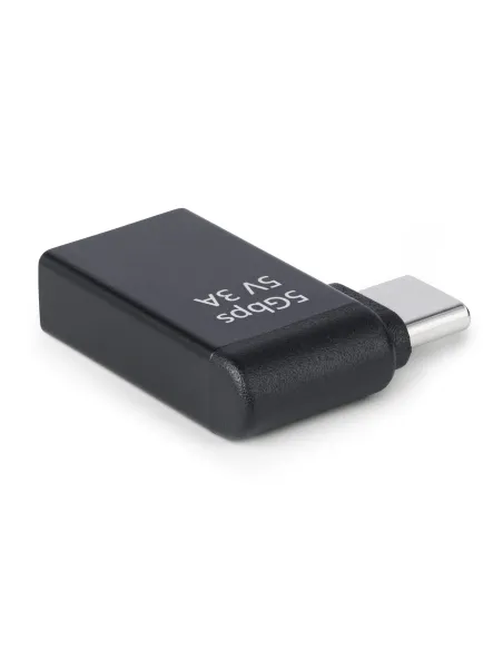 StarTech.com Adaptador Acodado USB-C a USB-A - USB Tipo C - Conversor Compacto USB Tipo C Macho a USB Hembra - Carcasa de Metal