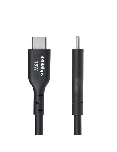 StarTech.com Cable Cargador USB-A a USB-C de 3m - Cable Adaptador USB-A a USB Tipo C - 3A - Cable de Carga y Sincronización -