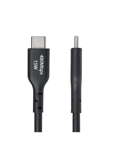 StarTech.com Cable Cargador USB-A a USB-C de 3m - Cable Adaptador USB-A a USB Tipo C - 3A - Cable de Carga y Sincronización -