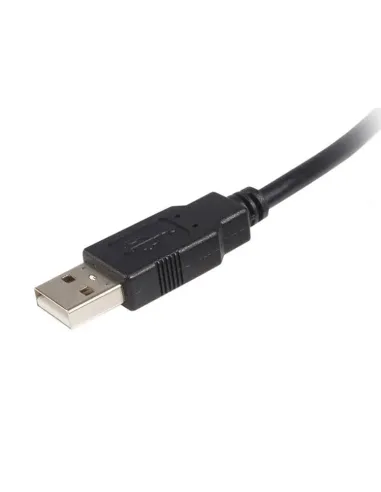 StarTech.com Cable USB de 1m para Impresora - 1x USB A Macho - 1x USB B Macho - Adaptador Negro