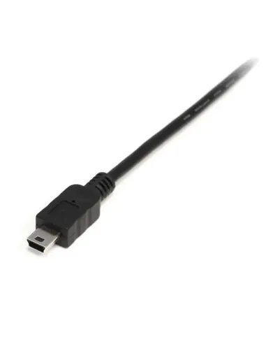 StarTech.com Cable USB de 1m para Cámara - 1x USB A Macho - 1x Mini USB B Macho - Adaptador Negro