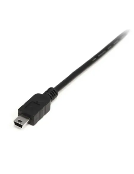 StarTech.com Cable USB de 1m para Cámara - 1x USB A Macho - 1x Mini USB B Macho - Adaptador Negro