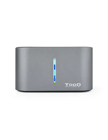 TooQ TQDS-805G base de conexión para disco duro USB 3.2 Gen 1 (3.1 Gen 1) Type-B Aluminio