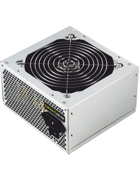 TooQ TQEP-500SSE unidad de fuente de alimentación 500 W 24-pin ATX ATX Plata