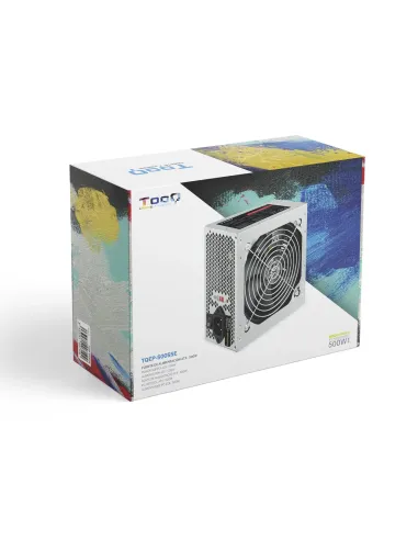 TooQ TQEP-500SSE unidad de fuente de alimentación 500 W 24-pin ATX ATX Plata