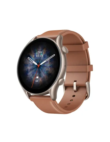 Amazfit W2040OV3N Relojes inteligentes y deportivos 3,68 cm (1.45") AMOLED Digital 480 x 480 Pixeles Pantalla táctil Plata Wifi