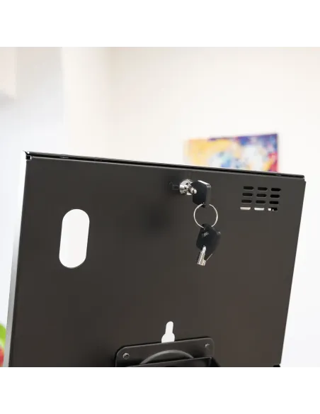 TooQ Marco Antirrobo para Tablets de 14,6”, Negro