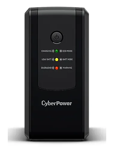 CyberPower UT650EG sistema de alimentación ininterrumpida (UPS) Línea interactiva 0,65 kVA 360 W 3 salidas AC