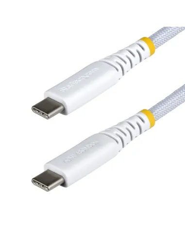 StarTech.com Cable de Carga USB-C Trenzado de 1m - Cable Cargador USB Tipo C para Portátil - Cable Resistente para Carga de