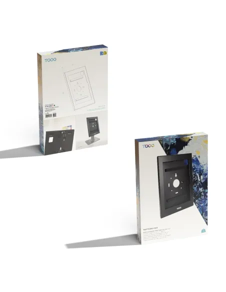 TooQ Marco Antirrobo para Tablets de 12,4” a 13”, Negro