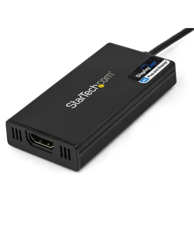 StarTech.com Adaptador Gráfico Externo USB 3.0 a HDMI - UltraHD 4K 30Hz - Certificado DisplayLink - Conversor USB-A a HDMI para