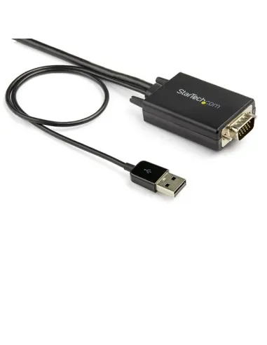 StarTech.com Cable de 2m Adaptador VGA a HDMI - Alimentado por USB - 1080p
