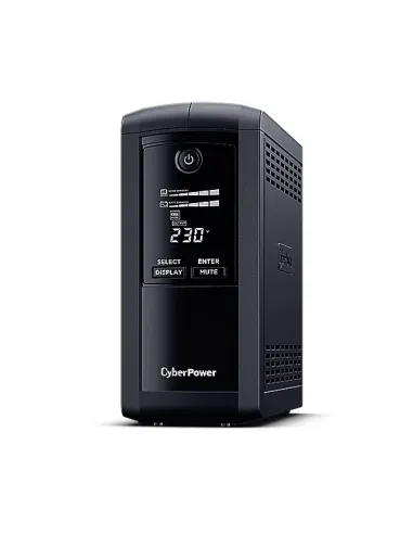 CyberPower VP1000ELCD sistema de alimentación ininterrumpida (UPS) Línea interactiva 1 kVA 550 W 4 salidas AC