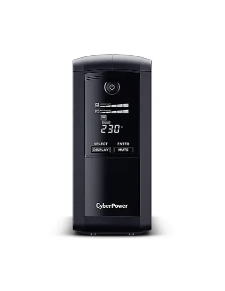 CyberPower VP1000ELCD sistema de alimentación ininterrumpida (UPS) Línea interactiva 1 kVA 550 W 4 salidas AC