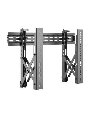 AISENS Soporte para Videowall Nivelable y Función Pop-Out para TV 45Kg de 37-70, Negro