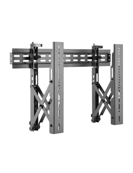 AISENS Soporte para Videowall Nivelable y Función Pop-Out para TV 45Kg de 37-70, Negro
