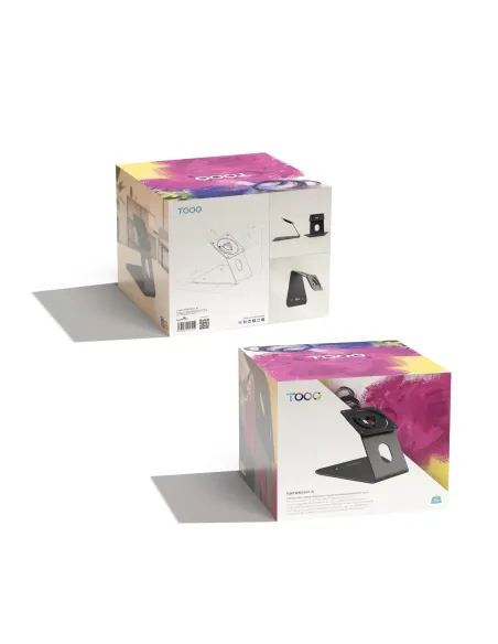 TooQ Soporte de Mesa o Pared para Marco Antirrobo Tablet
